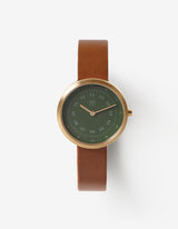 Dusty Olive minimalist womens watch