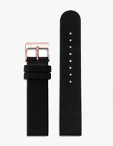 black leather watch bands