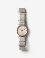 Gray minimalist womens watch