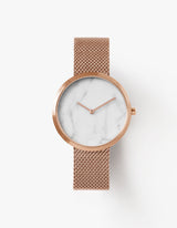 Vàng hồng mesh watches for women