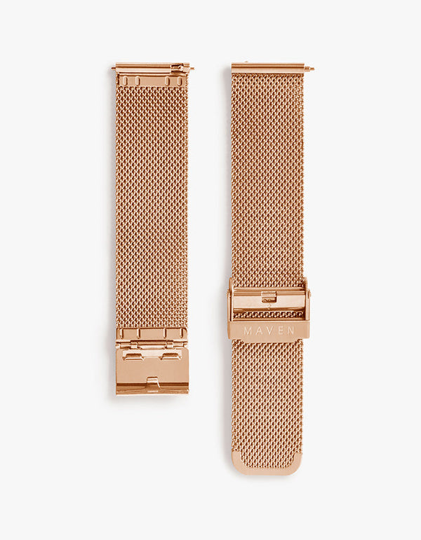 Vàng hồng mesh watch band
