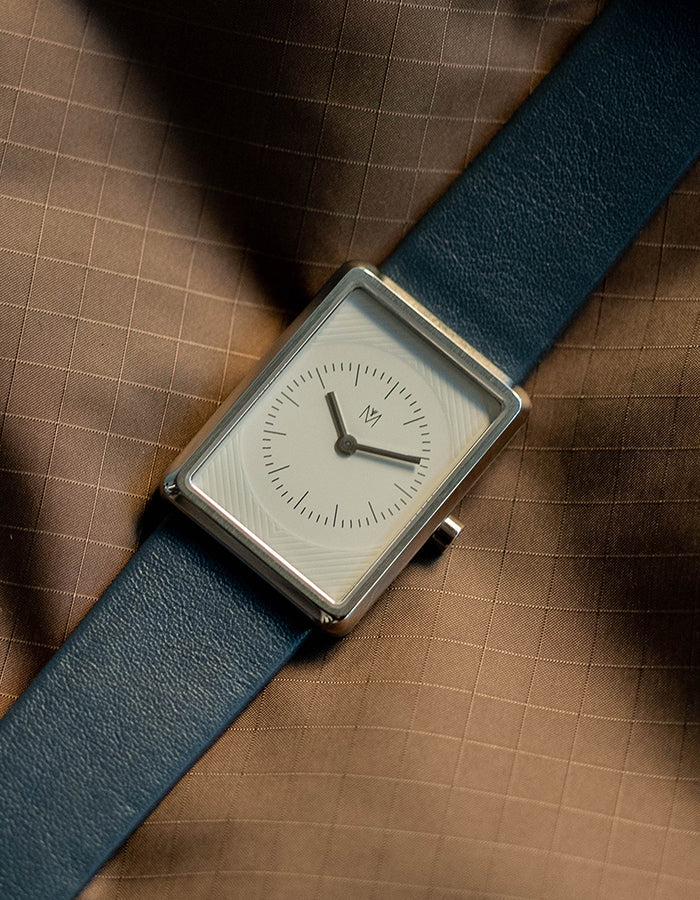 Navy square watches for men