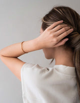 The Line Cuff, Polished Vàng hồng