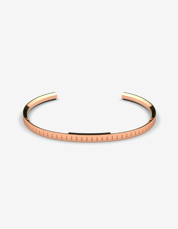 The Minute Cuff, Polished Vàng hồng