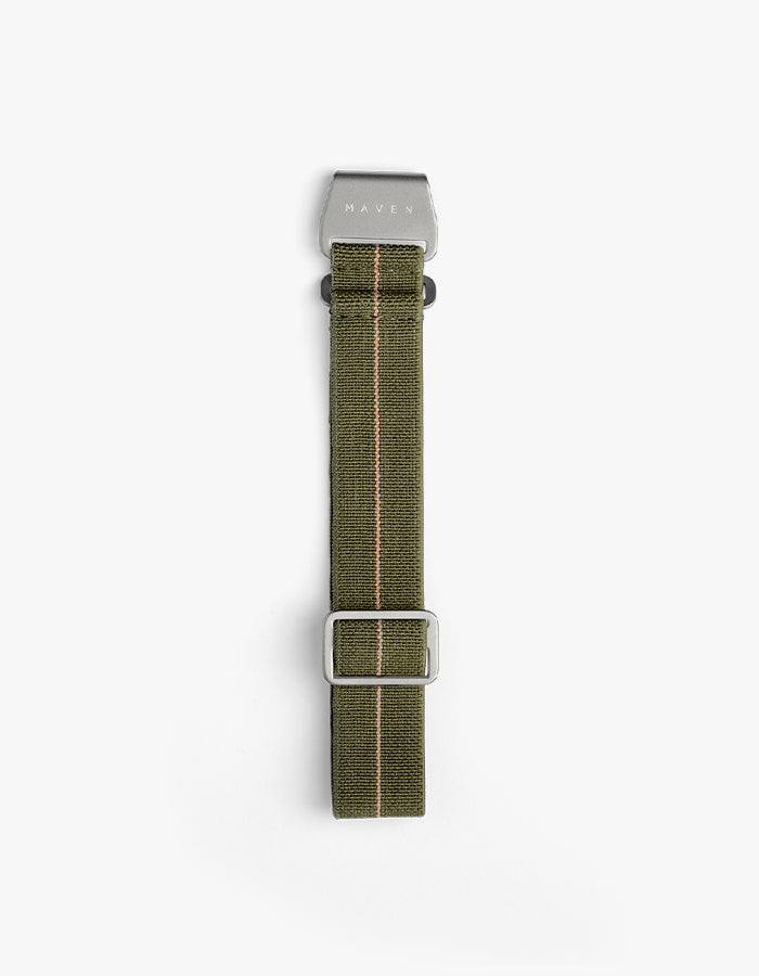 Olive nato watch strap